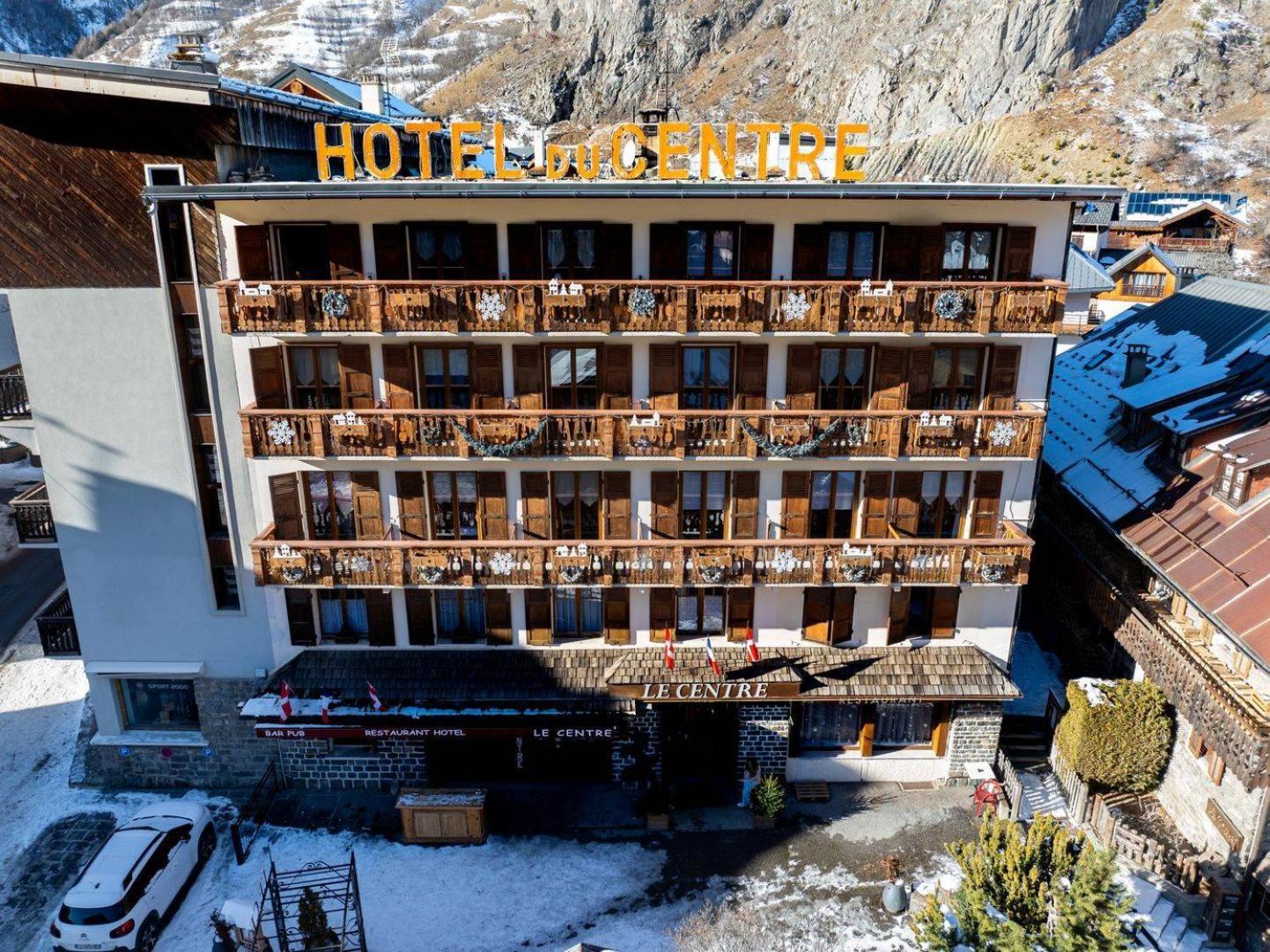 Hotel Du Centre Valloire Buitenkant foto