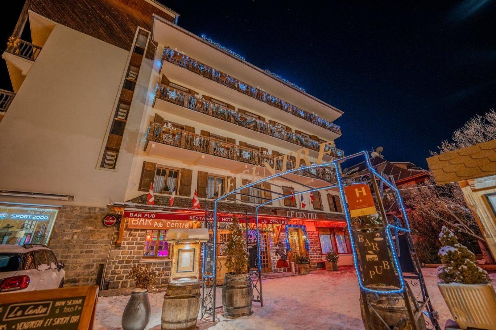 Hotel Du Centre Valloire Buitenkant foto