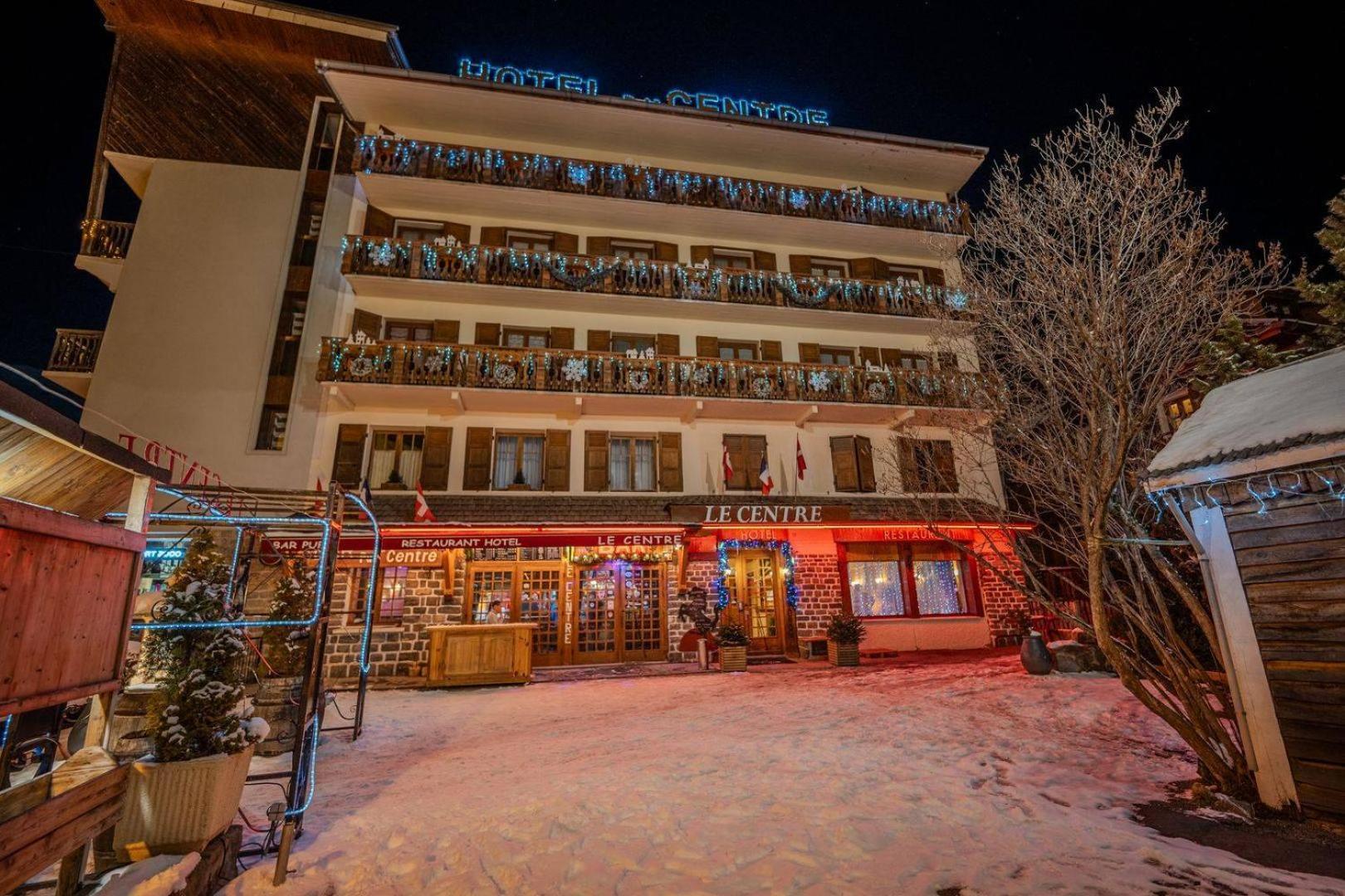 Hotel Du Centre Valloire Buitenkant foto